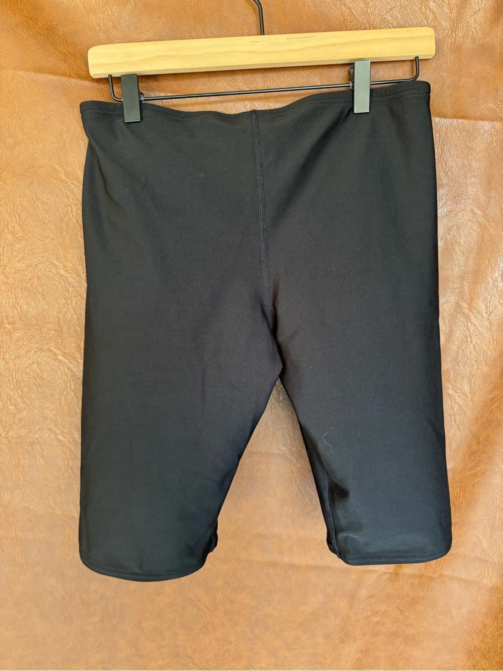 Speedo Endurance+ Mens 34 Black Jammer Swim Shorts Competitive Training Swimsuit